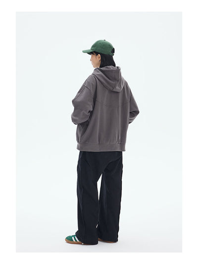 Suéter Hoodie de Pareja Otoño con Costuras a Contraste - Image 22