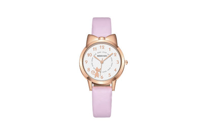 Reloj de Pulsera con Diseño de Gatita Adorable y Moño - Image 18