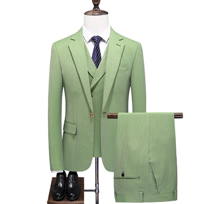 Traje Slim Fit de Tres Piezas para Hombre