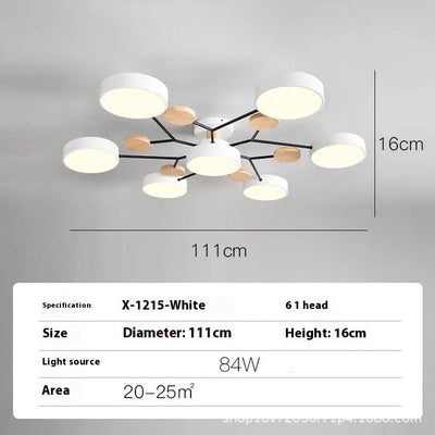 Lámpara de Techo Moderna Minimalista para Sala de Estar - Image 25
