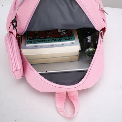 Mochila Escolar Infantil con Protección de Columna y Monedero de Dibujos Animados - Image 4