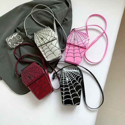 Bolsa Mensajera Estilo Western con Diseño Araña Personalizado - Image 4
