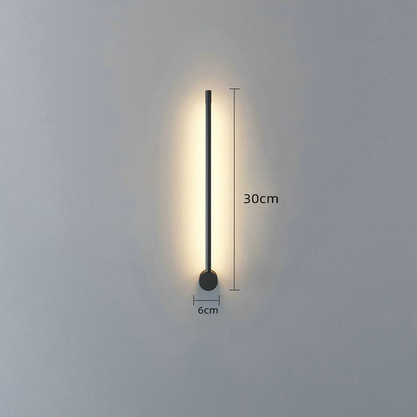 Lámpara LED Lineal Nórdica para Mesita de Noche - Image 11