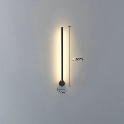 Lámpara LED Lineal Nórdica para Mesita de Noche - Image 11