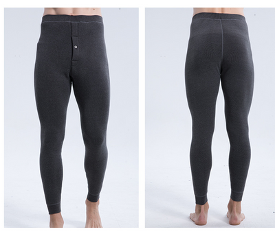 Pantalones Térmicos Cálidos de Cintura y Rodilla en Piel de Armiño - Image 3