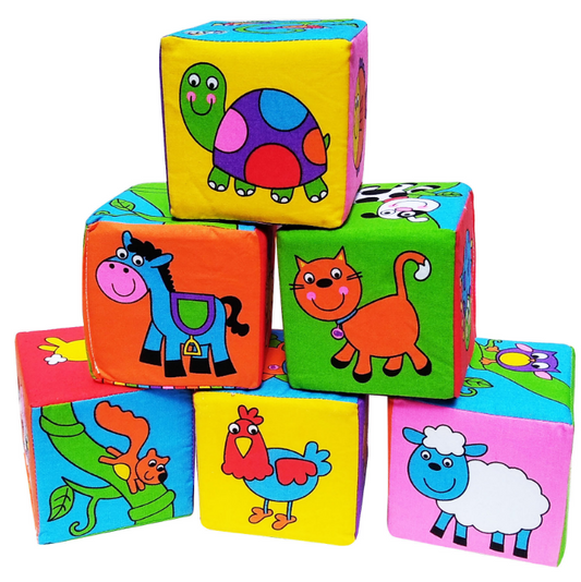 Bloques de Construcción de Animales Tipo Rompecabezas para Niños - Image 2