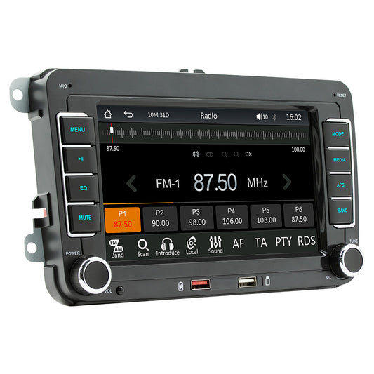 Reproductor Multimedia MP5 para Auto con Pantalla Táctil HD de 7 Pulgadas y Bluetooth