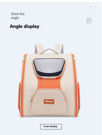 Bolsa Transportadora Panorámica para Gatos - Gran Capacidad - Image 22