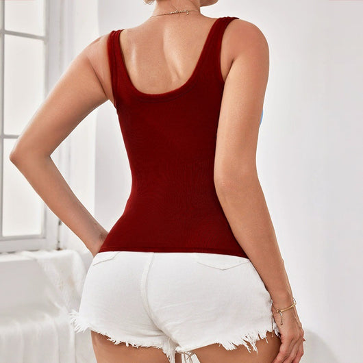 Musculosa Acolchada con Tirantes Ajustables - Comodidad Premium para Uso Diario - Image 38