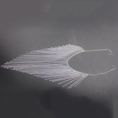 Mascarilla Facial con Cadena de Aluminio para Mujer - Image 4