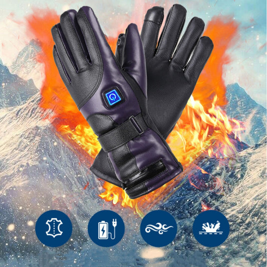 Guantes Calefactables Impermeables para Motocicleta - Protección Total en Invierno