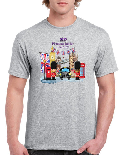 Playera Holgada Estampada de Manga Corta para Hombre - Image 7