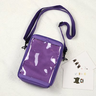 Bolso Bandolera Diagonal para Mamá - Estilo Celebridad con Diseño en Red - Image 3