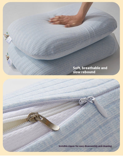Almohada de Látex Natural con Rebote Sin Presión para Cuello - Image 13
