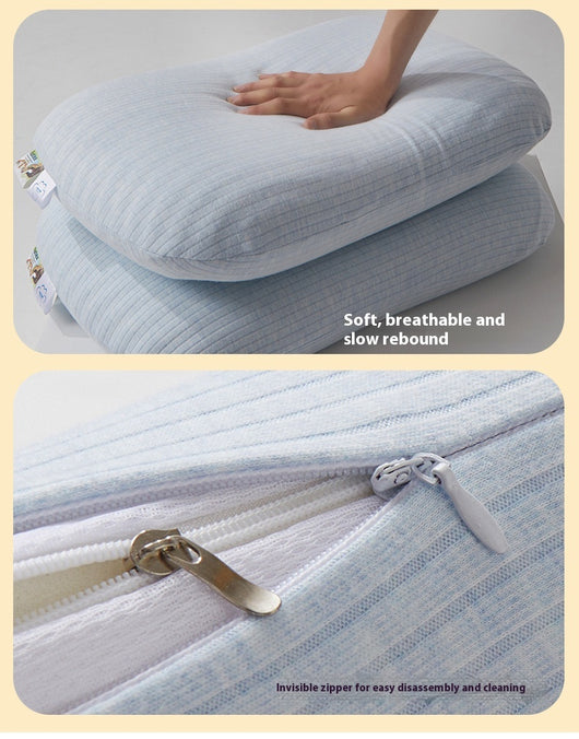 Almohada de Látex Natural con Rebote Sin Presión para Cuello - Image 13
