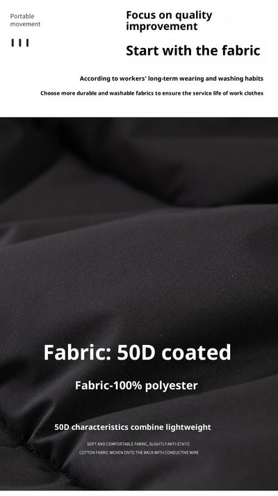 Chaleco de Trabajo Impermeable con Plumón y Algodón - Image 24
