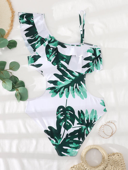 Traje de Baño Estampado de Una Pieza para Mujer - Image 8