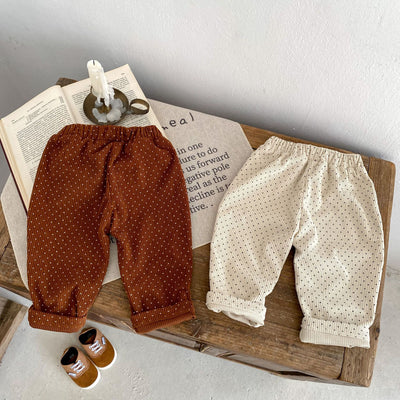 Pantalones de Pana Estampados Sueltos y Cómodos - Image 22