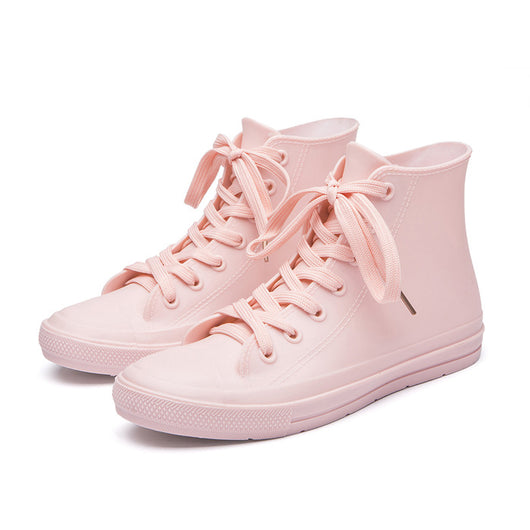 Botas Impermeables Coreanas Cortas Antideslizantes para Mujer - Image 10