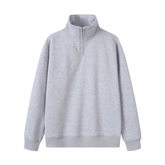 Sudadera Premium con Cierre Medio y Cuello Tipo Polo para Mujer - Image 3