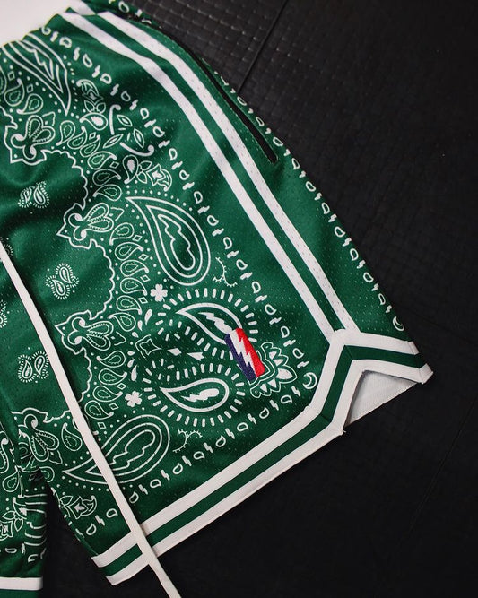 Pantalones Cortos de Baloncesto Retro para Entrenamiento - Shorts Deportivos Holgados Hasta la Rodilla - Image 2