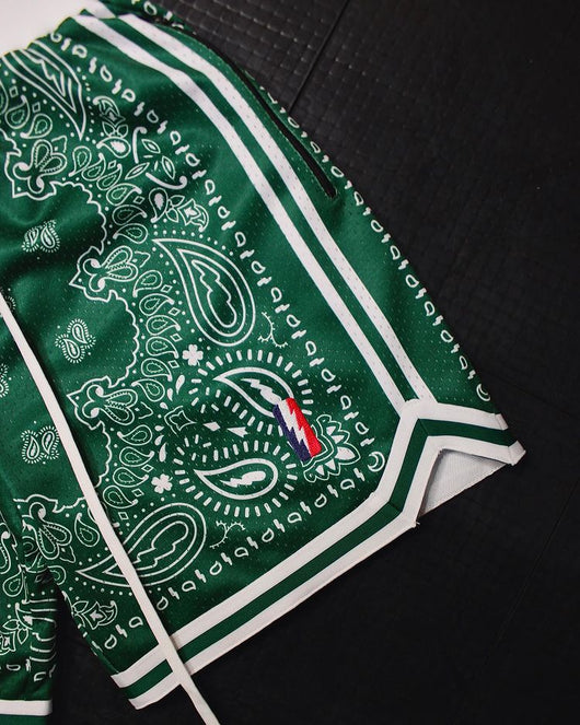 Pantalones Cortos de Baloncesto Retro para Entrenamiento - Shorts Deportivos Holgados Hasta la Rodilla - Image 2