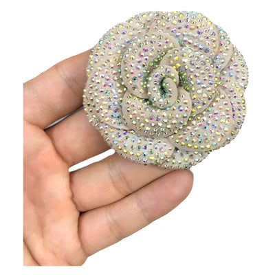 Broche Elegante con Flor y Ornamento para Zapatos - Image 3