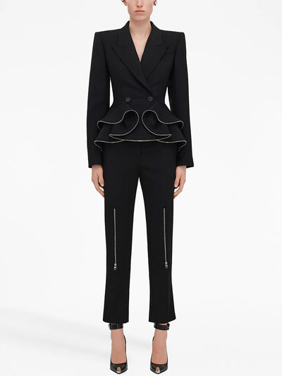 Traje Ejecutivo Dos Piezas con Blazer Ajustado y Pantalón Entallado - Image 19
