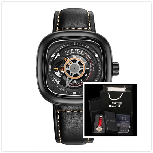 Reloj Mecánico Automático Cuadrado Hueco para Hombre - Estilo Hot Blast Dunk - Image 14
