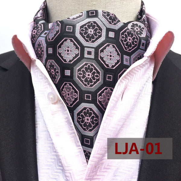 Pañuelo de cuello estilo británico para camisas de vestir