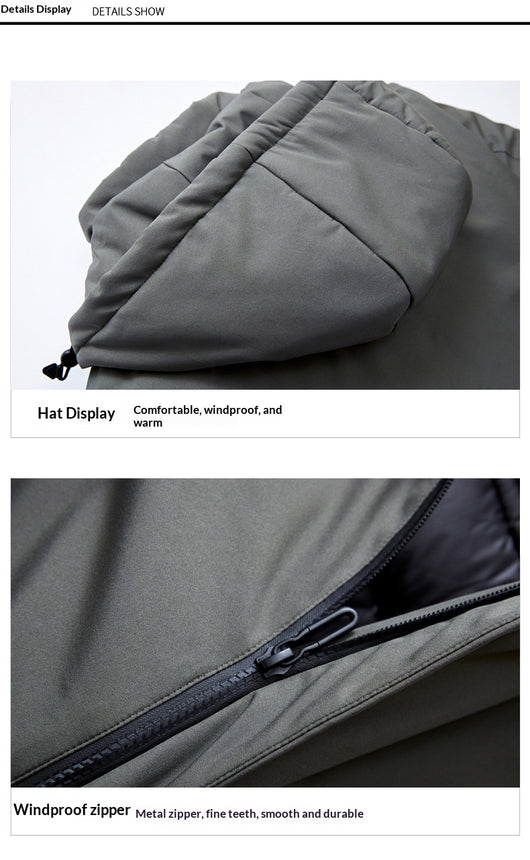 Abrigo Acolchado Térmico para Papá - Calidez y Confort en Invierno - Image 16