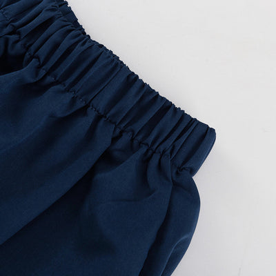 Conjunto de Dos Piezas: Camisa Suelta con Cuello Mao y Pantalón Ancho - Image 18