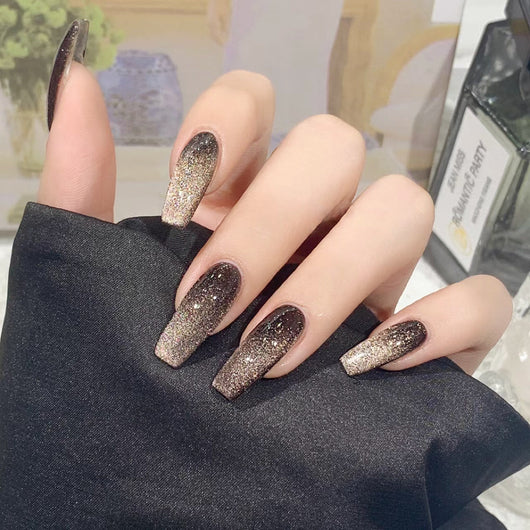 Uñas Postizas con Degradado de Color