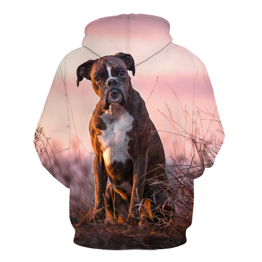 Sudadera con Capucha Estampada Digital Casual - Image 8