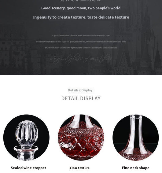 Decantador de Vino Tinto en Cristal Premium con Caja de Regalo - Image 29