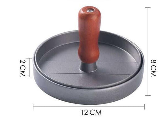 Prensa para Hamburguesas de Aluminio - Molde Profesional para Carnes a la Parrilla - Image 8