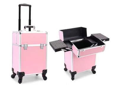 Carrito Profesional de Maquillaje y Cosméticos con Almacenamiento Amplio - Image 3
