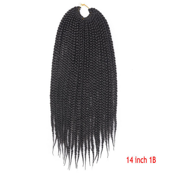 Extensiones de Cabello Trenzas Senegal Box Braids Crochet
