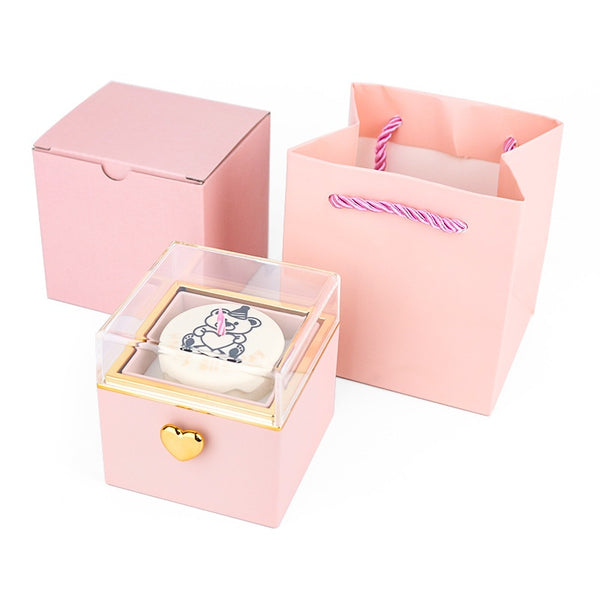 Caja Anillo Sorpresa Pastel Oso para Cumpleaños - Image 7