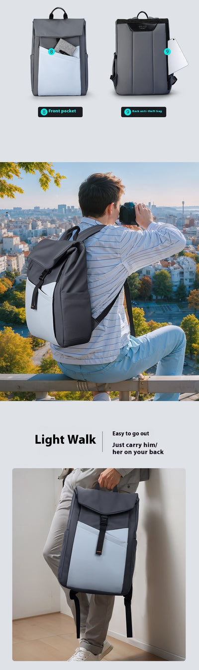 Mochila de Viaje Casual para Hombre - Distancias Cortas - Image 12