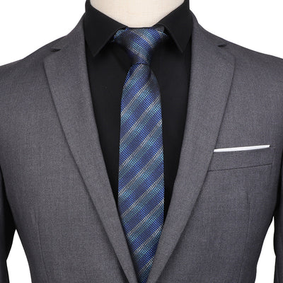 Corbata Jacquard de Seda para Hombre Ejecutivo - Image 17