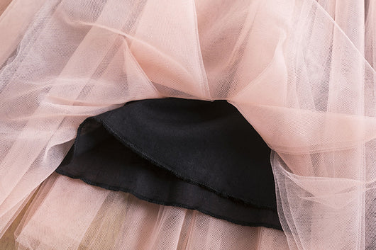 Falda de Tirantes con Malla Estilo Coreano para Niña - Image 7