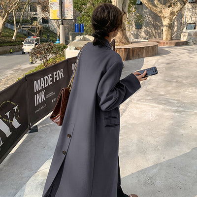 Abrigo Trench Coat Largo a la Rodilla para Mujer - Image 3