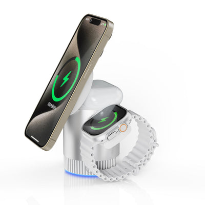 Reloj Inteligente con Auriculares y Cargador Magnético 3 en 1 - Image 24