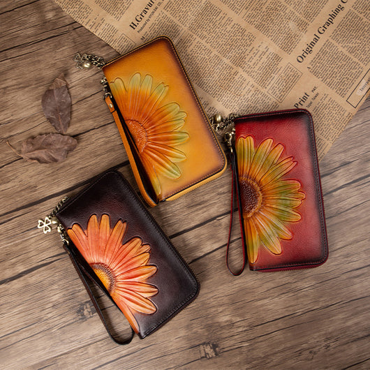 Billetera de Cuero Genuino Personalizada para Mujer - Image 10