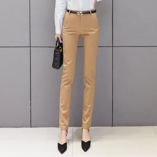 Pantalones Profesionales Rectos Reductores para Mujer - Image 18