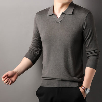 Suéter Cardigan de Manga Larga Ligero para Primavera y Otoño - Image 7