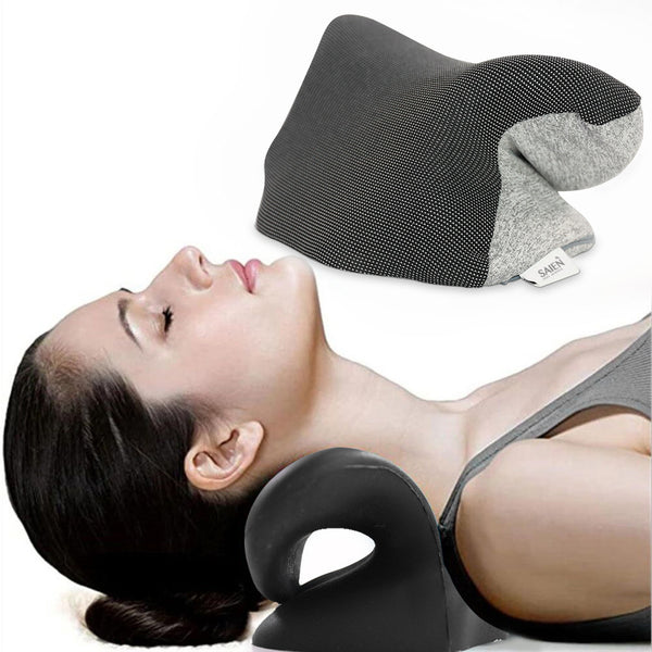 Almohada Cervical con Tracción y Masaje Térmico