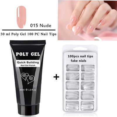 Kit Completo de Moldes y Adhesivo Fotopolimerizable para Extensión de Uñas - Image 4