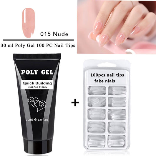 Kit Completo de Moldes y Adhesivo Fotopolimerizable para Extensión de Uñas - Image 4